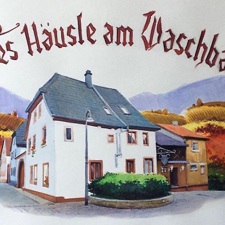 Altes Haeusle Am Waschbach-Weinberg Apartment Edenkoben Ngoại thất bức ảnh
